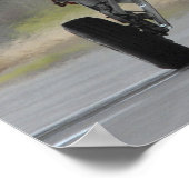 F-22 Vliegtuig Raptor Poster (Hoek)