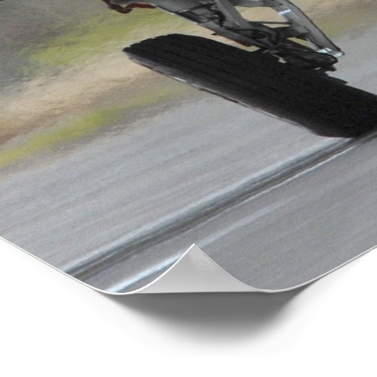 F-22 Vliegtuig Raptor Poster (Hoek)