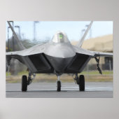 F-22 Vliegtuig Raptor Poster (Voorkant)