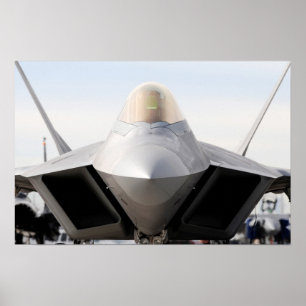 F-22 Vliegtuig Raptor Poster