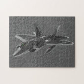 F 22 Vliegtuig van de Stealthy-Versterking Legpuzzel (Horizontaal)