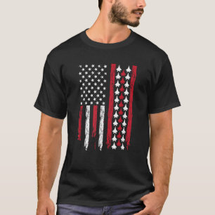 F 22 Vuurvliegtuig vliegtuig van de stuurhut van d T-shirt