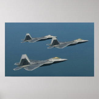 F-22A Poster van het Vliegtuig van Raptor