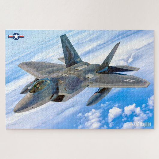 F-22A RAPTOR (20x30 INCH) Legpuzzel (Horizontaal)