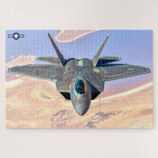 F-22A RAPTOR (20x30 INCH) Legpuzzel (Horizontaal)