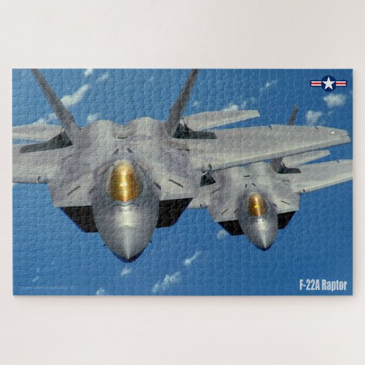F-22A RAPTOR (20x30 INCH) Legpuzzel (Horizontaal)