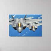F-22A RAPTOR 24x36 Canvas Afdruk (Voorkant)