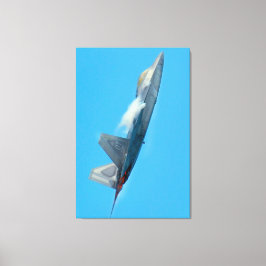 F-22A RAPTOR 32x48 Canvas Afdruk