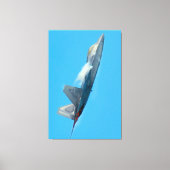 F-22A RAPTOR 40x60 Canvas Afdruk (Voorkant)