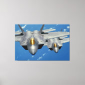 F-22A RAPTOR 40x60 Canvas Afdruk (Voorkant)