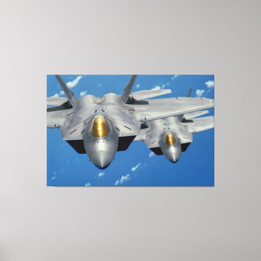 F-22A RAPTOR 40x60 Canvas Afdruk (Voorkant)