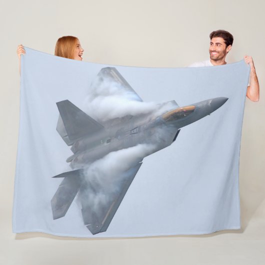F-22A RAPTOR FLEECE DEKEN (In situ)