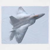 F-22A RAPTOR FLEECE DEKEN (Voorkant (Horizontaal))