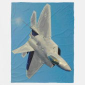 F-22A RAPTOR FLEECE DEKEN (Voorkant)