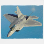 F-22A RAPTOR FLEECE DEKEN (Voorkant (Horizontaal))