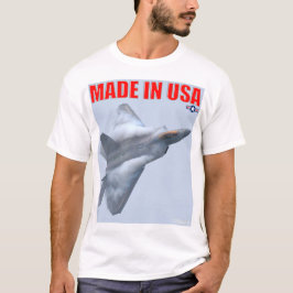 F-22A RAPTOR - GEMAAKT IN DE VS T-SHIRT