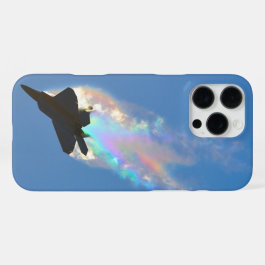 F-22A RAPTOR iPhone HOESJE (Achterkant horizontaal)