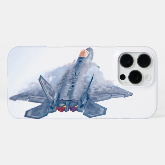 F-22A RAPTOR iPhone HOESJE (Achterkant horizontaal)