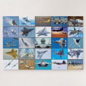 F-22A RAPTOR "MONTAGE" LEGPUZZEL (Horizontaal)