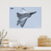 F-22A RAPTOR POSTER (Keuken)