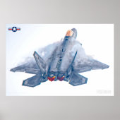 F-22A RAPTOR POSTER (Voorkant)