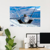 F-22A RAPTOR POSTER (Thuiskantoor)