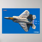 F-22A RAPTOR POSTER (Voorkant)