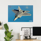F-22A RAPTOR POSTER (Thuiskantoor)