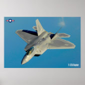 F-22A RAPTOR POSTER (Voorkant)