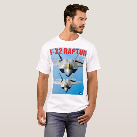 F-22A RAPTOR T-SHIRT (Voorkant volledig)