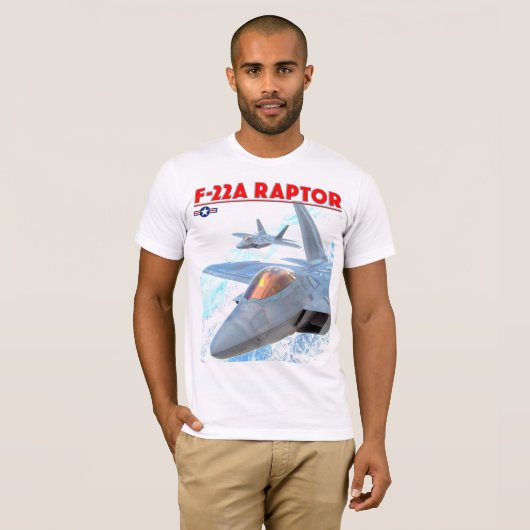 F-22A RAPTOR T-SHIRT (Voorkant volledig)