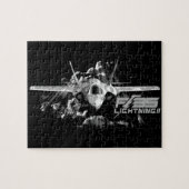 F-35 bliksem II 8x10 Photo Puzzle with Gift Box Legpuzzel (Horizontaal)