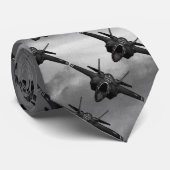 F-35 bliksem II Aangepaste Stropdassen (Opgerold)