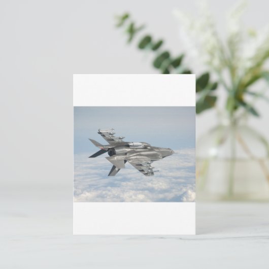 F-35 bliksem II Briefkaart (Staand voorkant)