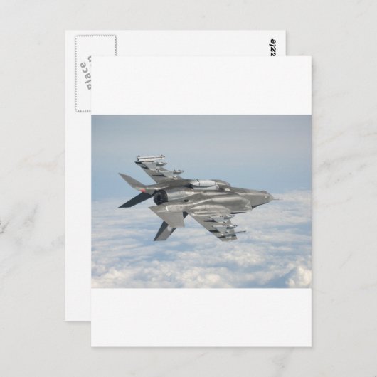 F-35 bliksem II Briefkaart (Voorkant / Achterkant)