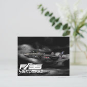 F-35 bliksem II Briefkaart (Staand voorkant)