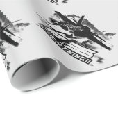 F-35 bliksem II Cadeaupapier (Rol Hoek)