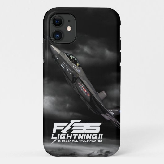 F-35 bliksem II Case-Mate iPhone Case (Achterkant)