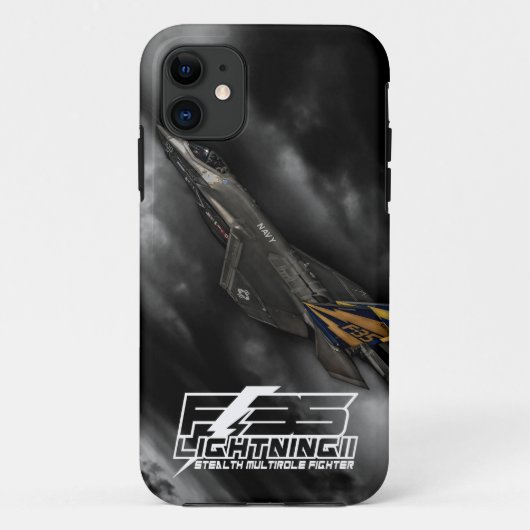 F-35 bliksem II Case-Mate iPhone Case (Achterkant)