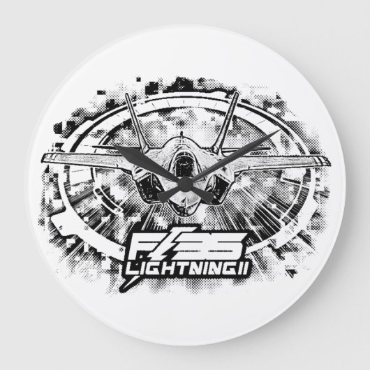F-35 bliksem II Grote Klok (Voorkant)