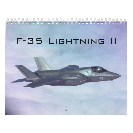 F-35 bliksem II Kalender (Hoes)