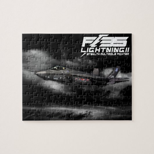 F-35 bliksem II Legpuzzel (Horizontaal)