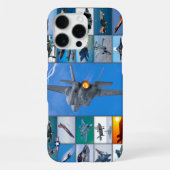 F-35 BLIKSEM II "MONTAGE" iPhone HOESJE (Achterkant)