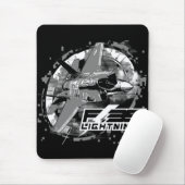 F-35 bliksem II Muismat (Met muis)