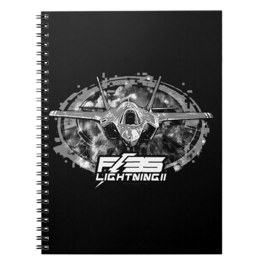 F-35 bliksem II Notitieboek (Voorkant)
