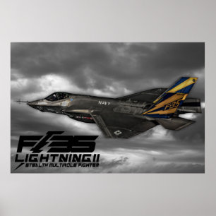 F-35 bliksem II Poster