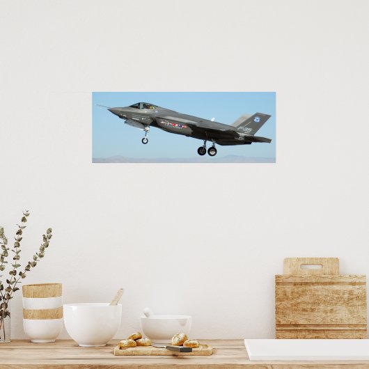 F-35 bliksem II Poster (Keuken)
