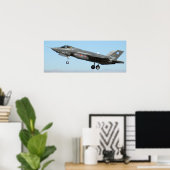 F-35 bliksem II Poster (Thuiskantoor)