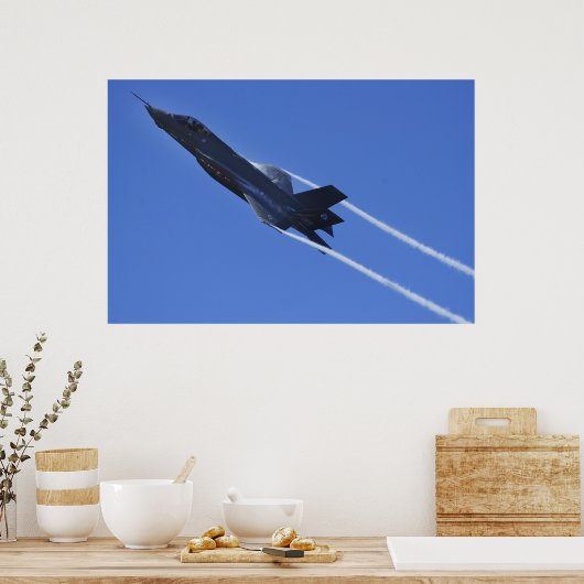 F-35 bliksem II Poster (Keuken)