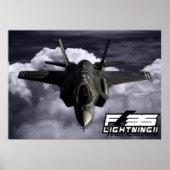 F-35 bliksem II Poster (Voorkant)